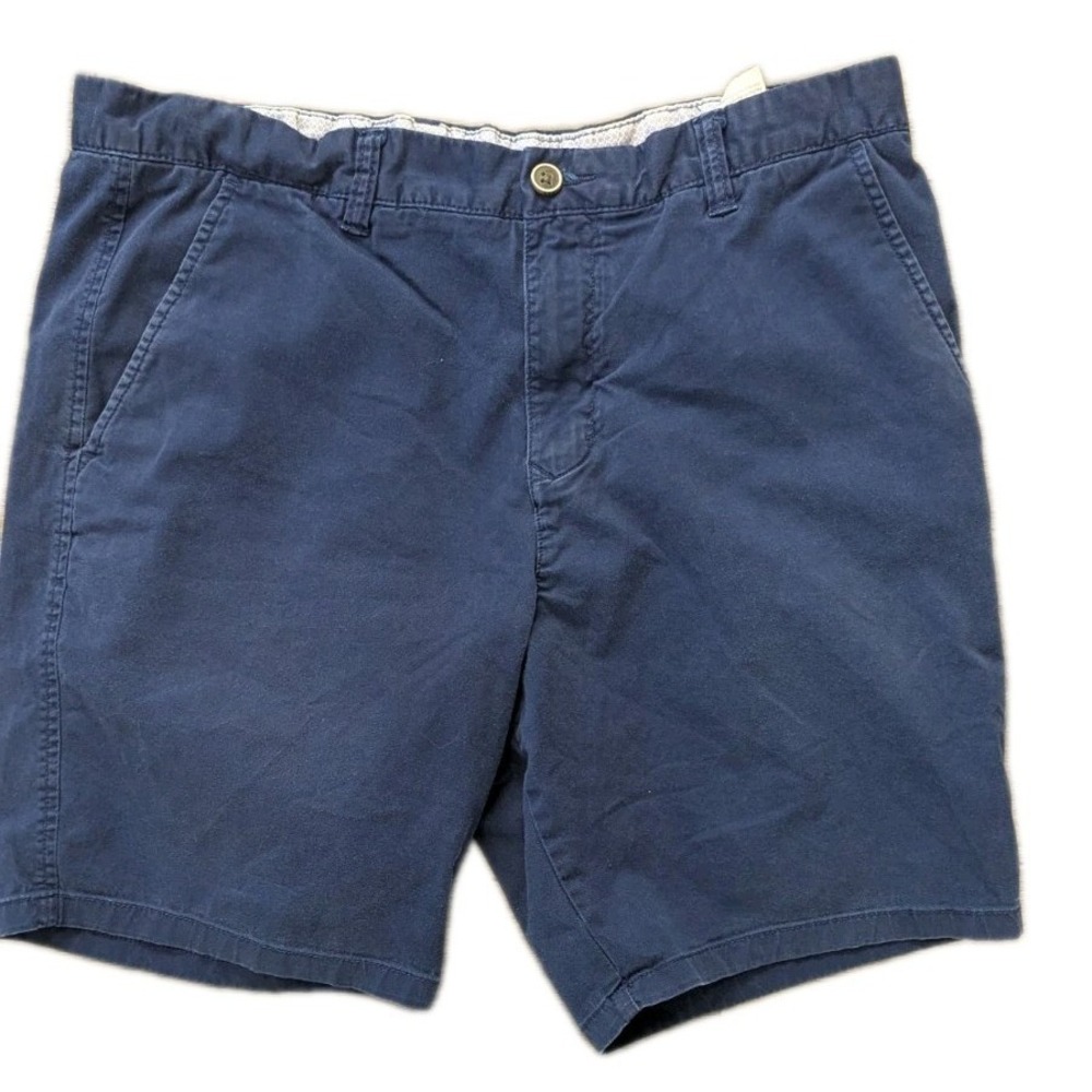 Ike By Ike Behar Shorts‎ 34 Blue 8.5 Inseam Chino Pockets Summer Comfort Casual